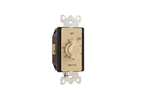NSI - A530M A Series Springwound Auto Off in-Wall Time Switch, 30 Minute Timer Length, Ivory