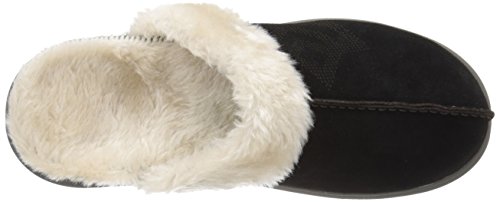 Spenco Women's Supreme Slide Slipper, Charcoal, 9