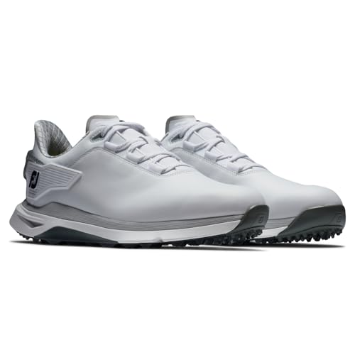 FootJoy Men's Pro/SLX Carbon Golf Shoe, White/White, 9