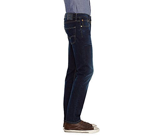 Levi's Men's 501 Original Fit Jeans (Also Available in Big & Tall), Dark Stonewash, 38W x 36L