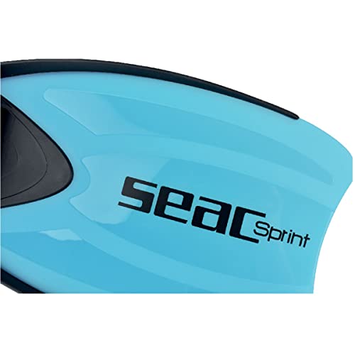 Seac Sprint Snorkeling Fins - Black, Large/X-Large