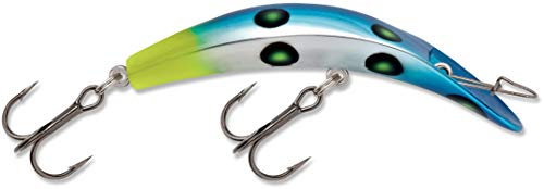 Luhr Jensen K11X Kwikfish X-Treme Spoon, Blue/Chart UV, One Size (5413-11X-1604)