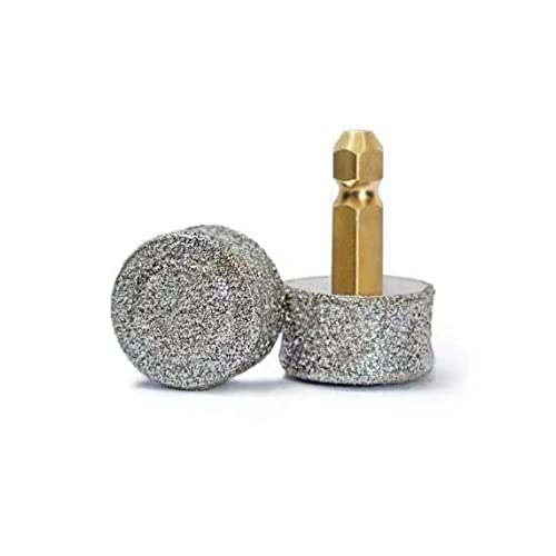 2 Pack Replacement Grinding Wheels/Heads/Bits for Casfuy All Models (Except N90), LuckyTail and Most Brands' Cat/Pet/Dog Nail Grinders, Highly Efficient, Safe and Reliable