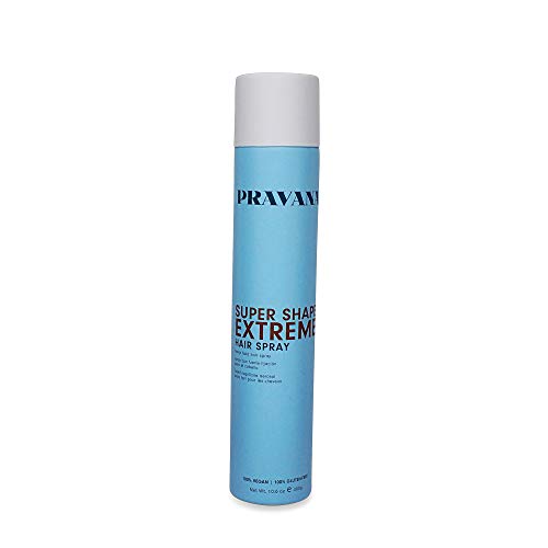 Pravana Super Shape Extreme Hair Spray | Styling Mist For Strong Hold | Adds Tremendous Body | Defends Against Humidity | Vegan & Cruelty Free | Paraben & Sulfate Free | 10.6 Oz