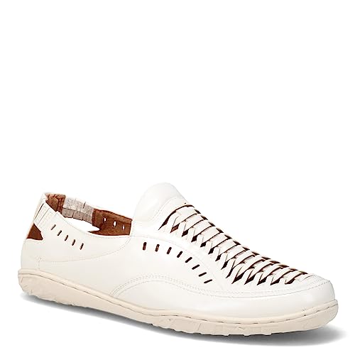 Stacy Adams Men's Ibiza Woven Slip-On Loafer, White, 15