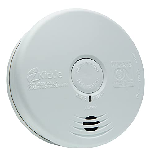 Kidde Smoke Detector & Carbon Monoxide Detector Combo with 10-Year Battery,‎White