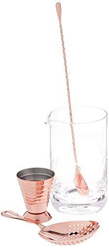 Barfly Classic Cocktail Stirring Set, Copper