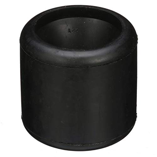 Seachoice Molded Ribbed Wobble Roller, Black, Boat Trailer, 4-1/4 in. X 3/4 in.