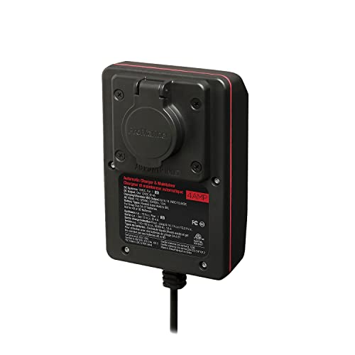 ProMariner 24104 ProTechOne Digital Series 4 Amp Fully Automatic On-board Battery Charger and Maintainer with Integrated AC Inlet