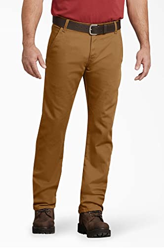 Dickies Flex Duck Carpenter Pant, Brown, 40 32
