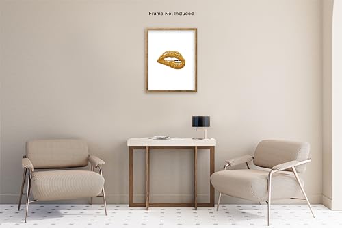 Poster Master African Poster - Woman Portrait Print - Afro Girl Art - Ethnic Art - Boho Art - Black Girl Art - Gift for Men & Women - Aztec Decor for Living Room or Bedroom, 11x14 Black Framed
