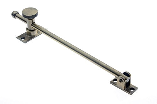 idh by St. Simons 21001-005 Professional Grade Quality Genuine Solid Brass Casement Adjuster, Antique Brass, 10-Inch