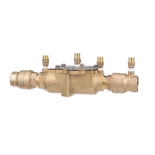 Watts 00063234 LF007M2-QT Double Check Valve Assembly Quarter Turn, 1 1/2 Inch