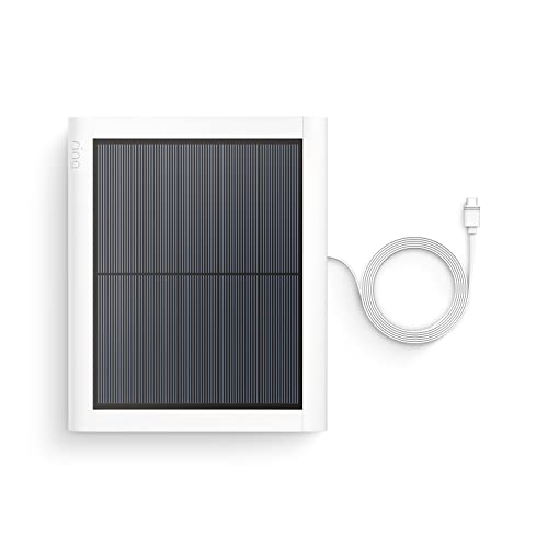 Ring Solar Panel (2nd Generation), 4W for Stick Up Cam, Stick Up Cam Pro, Spotlight Cam Plus, Spotlight Cam Pro - White