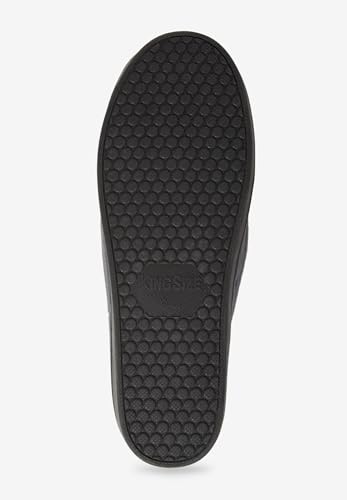 KingSize Men's Cotton Corduroy Slippers - 13 W, Steel