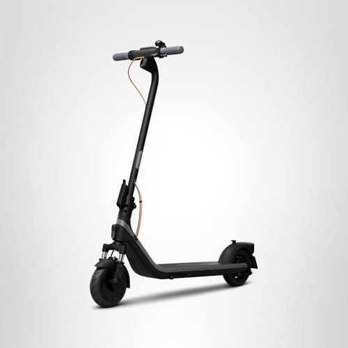 Segway Ninebot E2 Plus II Electric Scooter, 15.5 MPH, 16 Miles Max Range, Front Suspension, 8.1" Shock-Absorbing Tires, Dual Brakes, Scooter for Adults, UL-2272 2271 Certified