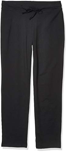 Hanes Women's French Terry Pant, Black, Small