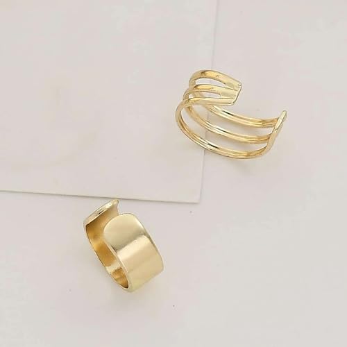 Gold Huggie Hoop Earrings for Women Trendy Dainty Earring Stacks Sets for Multiple Piercing Hoop Earrings Set Cartilage Earrings Jewelry Gifts