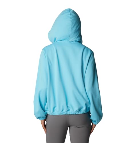 Columbia Women's Trek French Terry Coverup, Aquamarine, X-Small