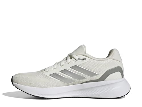 adidas Women's Run Falcon 5 Sneaker, Black/White/Black, 8