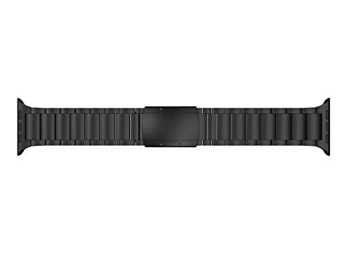 LDFAS Compatible for Apple Watch Ultra 2 Band 49mm, Series 10 46mm Titanium Metal Strap for iWatch Band Compatible for Apple Watch 9/8/7 45/44mm Band, Black