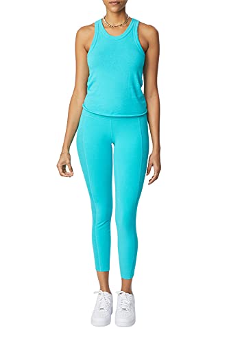 Bandier x Sincerely Jules_The Meadow Legging Aqua-XS