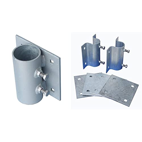 Dock Edge Stationary Dock Hardware Bundle with Leg Pipe Holder and Bottom Pad