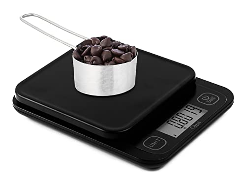 Ozeri Garden and Kitchen Scale II, with 0.1 g (0.005 oz) 420 Variable Graduation Technology, Burnt Ochre