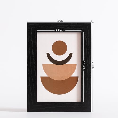 eletecpro 5x7 Picture Frames Set of 10, Picture Frame Collage Wall Decor Display 4x6 Photo with Mat or 5x7 without Mat, Home Decor Gallery Frame for Table Top or Wall Mounting, White