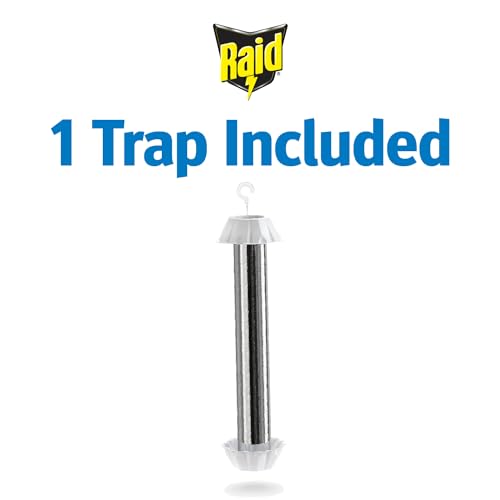 Raid Fly Stick, Pack of 6, Each Trap Catches up to 150 Flies, Indoor and Outdoor Use