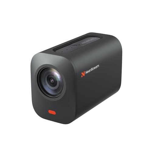 NearStream VM33 Wireless Live Streaming Camera (Gen 2), 2K Video Camera with 40X Hybrid Zoom, 8-Mic Array, App Control, Multi-cam Support, 6H Battery, Stream via RTMP, on Facebook/YouTube/Twitch