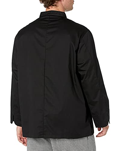 Chef Code Men's 8 Pearl Button Chef Coat, White, 5X