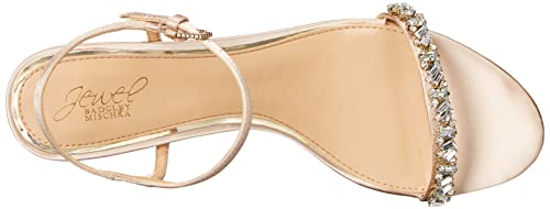 Jewel Badgley Mischka Dagny Strappy Low Block Heel