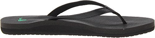 Sanuk Yoga Joy - Women's Sandals Black - 8