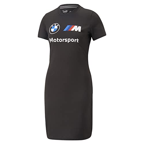 PUMA Women's Standard BMW M Motorsport Essentials Dress, Black 23, X-Small