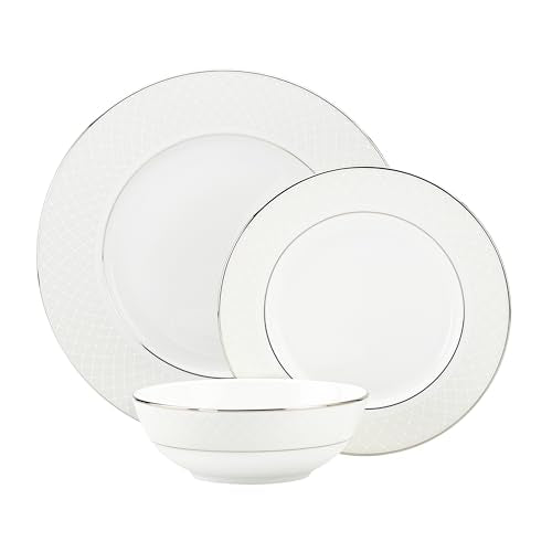 Lenox Venetian Lace Saucer, White