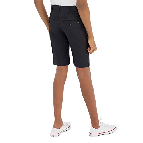 Hurley Boys' Dri-FIT Walk Shorts, Black, 18