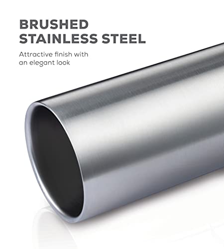 Insulated Skinny Stainless Steel Tumbler Set - 4-Pack 20oz Tumbler with Straw - Travel Coffee Mug With PBA Free Lids - Slim Vacuum Insulated Keep Hot and Cold - Great for Home, Office.