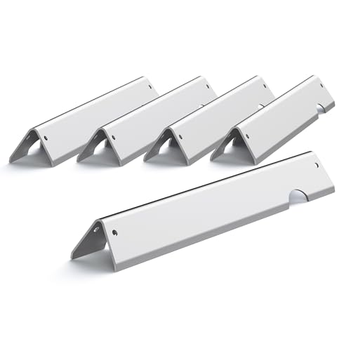 66795 & 66032 Flavorizer Bars 17” Replacement for Weber GS4 Genesis II 300, E/S-310 335 315 345, SE-335 310, EX-335 Grill Parts, GS4 Genesis II LX 340 Parts, 16 GA Stainless Steel Flavor bars, 5 Pack