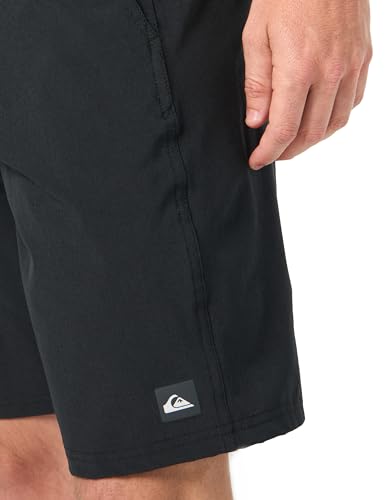 Quiksilver Men's Standard SUVA Amphibian 20 Hybrid Short, Black 241