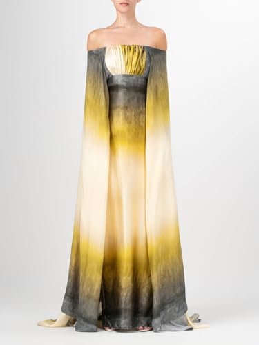 Cailin Dress, XS, Amber Watercolor