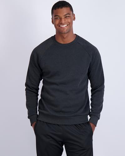3 Pack: Men's Soft Plush Fleece Crewneck Sweatshirt - Athletic Pullover Sweater (Available In Big & Tall) Set 8, 4X