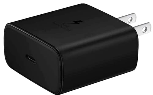 Samsung Official 45W USB-C Super Fast Charging Wall Charger (Black)