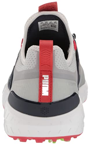 Puma Golf Men's Ignite Articulate Disc Golf Shoe, Puma Black/Puma Silver/Puma Black, 12