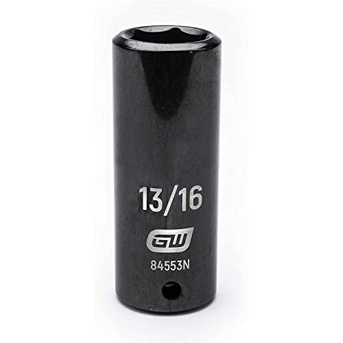 GEARWRENCH 1/2" Drive 6 Point Deep Impact SAE Socket 13/16" - 84553N