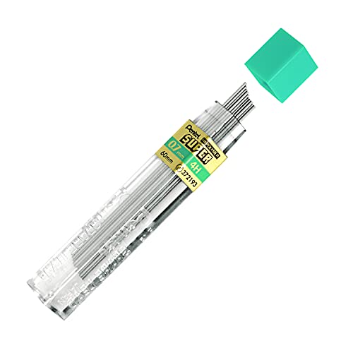 Pentel Super Hi-Polymer Lead Refill, (0.7mm) Medium, HB, 360 Pieces of Lead (C27-HB)