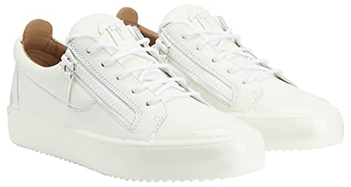 Giuseppe Zanotti, Frankie Match Low-top Sneakers Leather, 7, White