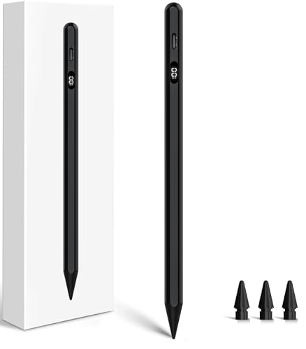 iPencil 2nd Generation, Pencil for iPad with Palm Rejection & Tilt Sensitivity, LED Power Display, Stylus Pen for iPad 6/7/8/9/10, iPad Air 3/4/5, iPad Mini 5/6, iPad Pro 11''/12.9''(2018-2023)