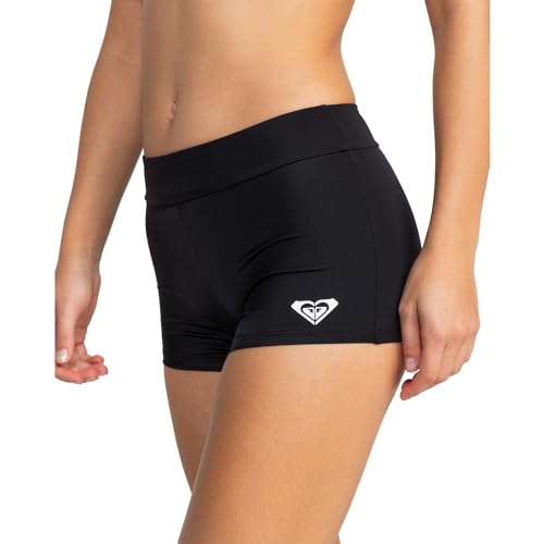 Roxy Women's Standard Beach Biker Volleyball Workout Short, Anthracite Exc