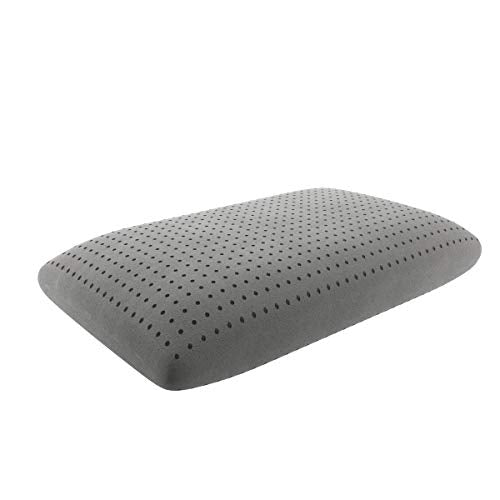 Serta Perfect Sleeper Copper Infused Memory Foam Pillow, Oversized Traditional, 1 Count (Pack of 1),White, 25-Inch (Length) by 16-Inch (Width) by 5.50-Inch (Height)